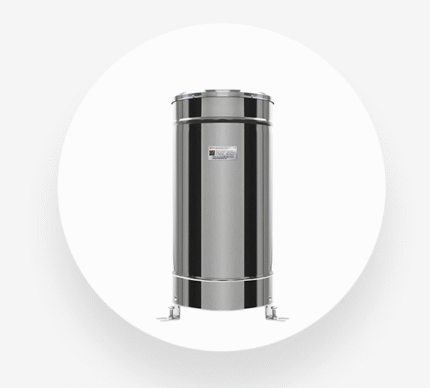 RPluviómetro con sensor de cubeta basculante metálica